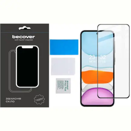 Захисне скло BeCover для Samsung Galaxy A55 5G SM-A556 Black (710932)