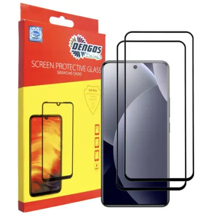 Захисне скло Dengos для Xiaomi Redmi Note 15 Pro 5G Black Full Glue (DG-TG2P-97)
