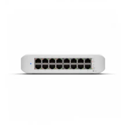 Коммутатор Ubiquiti UniFi USW-Lite-16-POE (8xGE, 8xGE PoE+, max PoE 45W, L2)