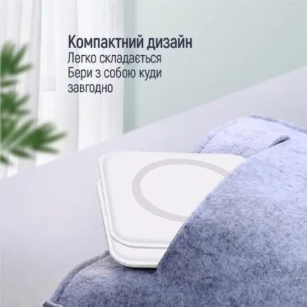 Беспроводное зарядное устройство ColorWay MagSafe Duo Charger 15W for iPhone White (CW-CHW32Q-WT)