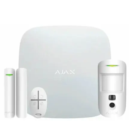 Комплект охоронної сигналізації Ajax StarterKit Cam Plus HDR ECG (8EU)