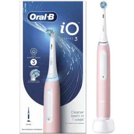 Зубна електрощітка Braun Oral-B iO Series 3 iOG3.1A6.0 Blush Pink