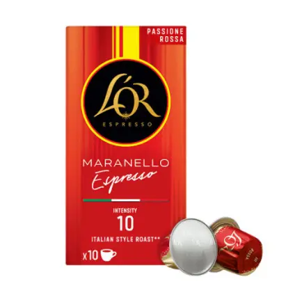 Кава в капсулах L`OR Passione Rossa Maranello Espresso 10шт