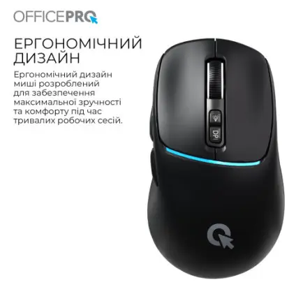 Мышь беспроводная OfficePro M468B Black