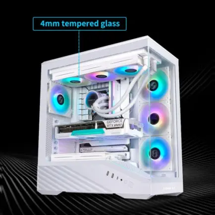 Корпус Lian Li Vector V100R White (G99.V100RW.01)