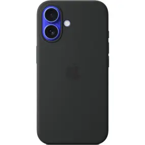 Чeхол-накладка Apple Silicone Case with MagSafe для Apple iPhone 16 Black (MYY13)