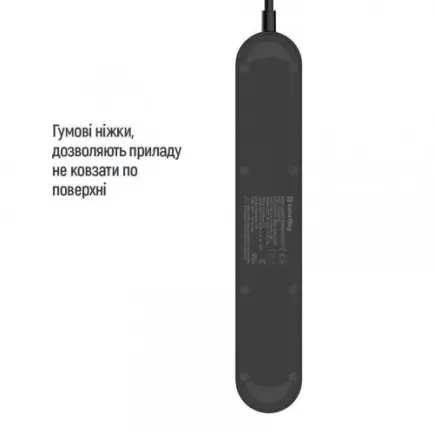 Фильтр питания ColorWay CW-CHE44PDB 4 розетки, 4USB (Type-C PD20W + 3USB QC3.0)