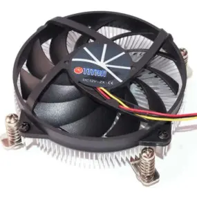 Кулер процессорный Titan DC-155 A 915 Z/RPW, Intel: 1155/1156, 95х95х16 мм, 4-pin
