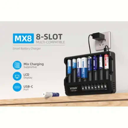 Зарядное устройство XTAR MX8