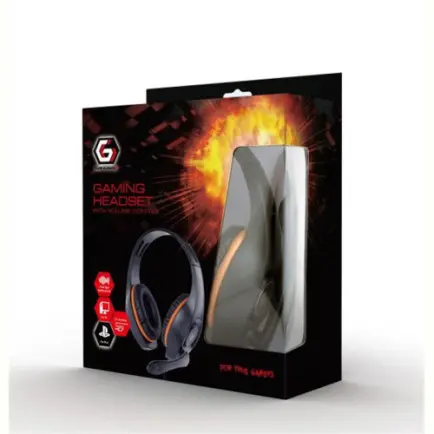 Гарнітура Gembird GHS-05-O Black/Orange