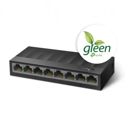 Коммутатор TP-Link LS1008G (8хGE, пластик)