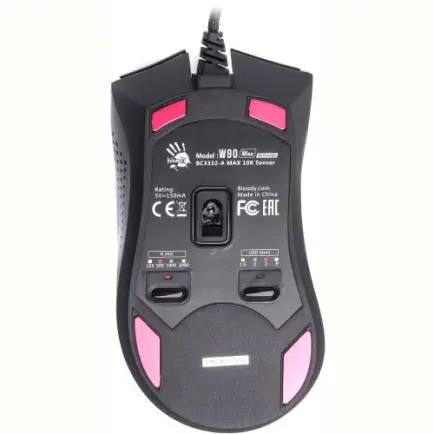 Мышь A4Tech Bloody W90 Max Panda White