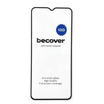 Захисне скло BeCover для Motorola Moto E13 10D Black (711520)