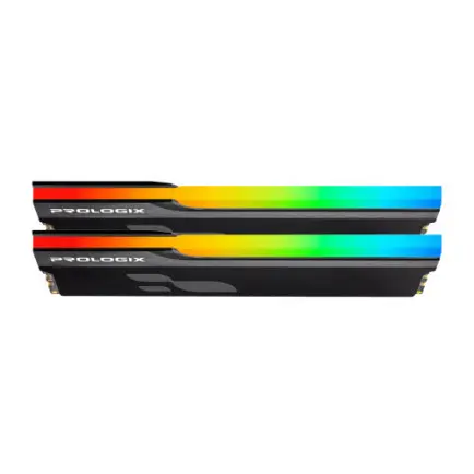 Модуль памяти DDR5 2x16GB/5600 Prologix Onyx Black RGB (PRO32GB5600YBR5K)