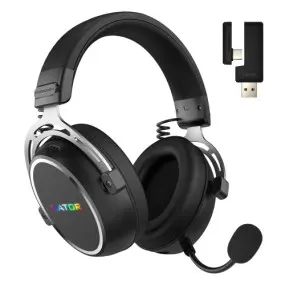 Гарнiтура Hator Hypergang 3 Wireless Black (ESH55)