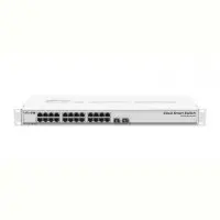 Коммутатор MikroTik CSS326-24G-2S+RM (24x1G, 2xSFP+, SwOS)