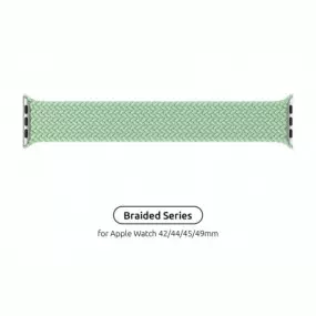 Ремешок Armorstandart Braided Solo Loop для Apple Watch 42mm/44mm/45mm/49mm Mint Size 8 (160 mm)