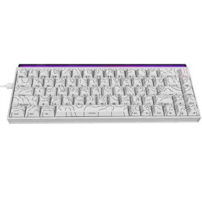 Клавиатура Ajazz NK68 Red Switch White USB-C (NK68-R-S-W)