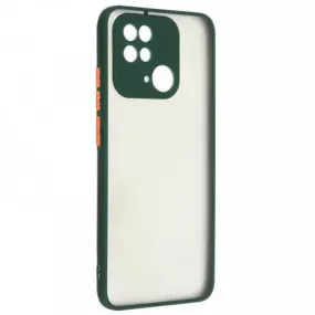 Чехол-накладка Armorstandart Frosted Matte для Xiaomi Redmi 10C Dark Green (ARM66734)