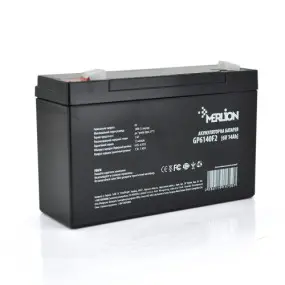 Аккумуляторная батарея Merlion 6V 14AH (GP6140F2/15750)