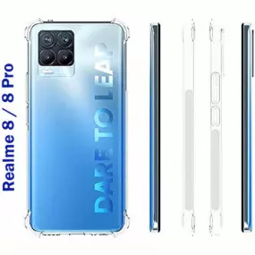 Чехол-накладка BeCover Anti-Shock для Realme 8/8 Pro Clear (706970)