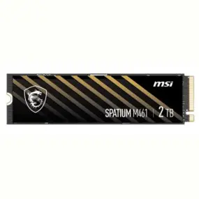 Накопичувач SSD 2TB MSI Spatium M461 M.2 2280 PCIe 4.0 x4 NVMe 3D NAND TLC (S78-440Q550-P83)