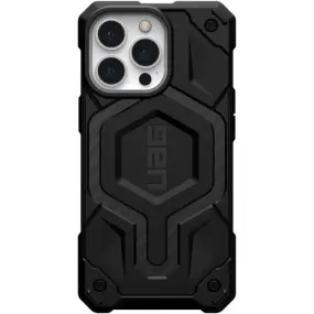 Чохол-накладка Urban Armor Gear Monarch Pro with MagSafe для Apple iPhone 14 Plus/15 Plus Kevlar Silver (114029113933)