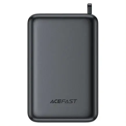 Универсальная мобильная батарея Acefast M14 20000mAh 22.5W Black (6974316283966)