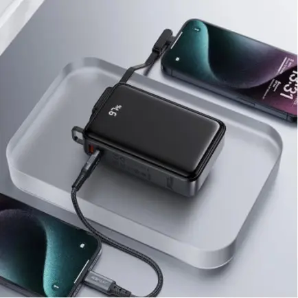 Универсальная мобильная батарея Acefast M14 20000mAh 22.5W Black (6974316283966)