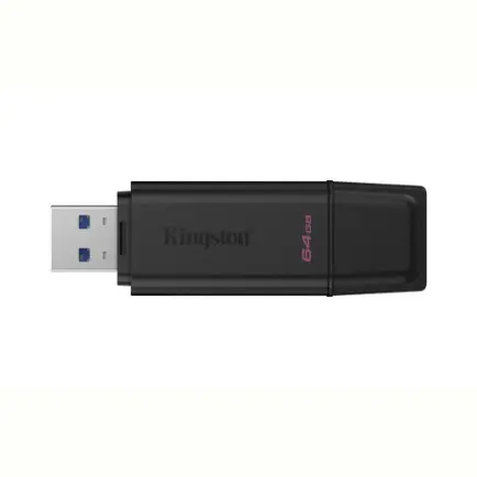 Флеш-накопичувач USB3.2 64GB Kingston DataTraveler Exodia Black (DTXG2/64GB)