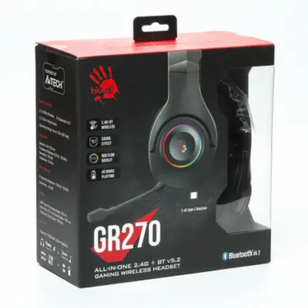 Гарнитура A4Tech Bloody GR270 Black