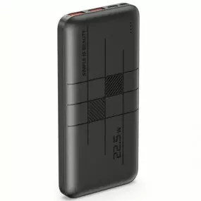 Універсальна мобільна батарея XO PR187 10000mAh 22.5W Black