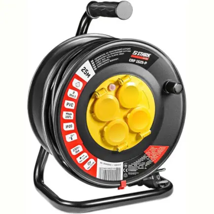 Удлинитель на катушке Stark CRP 1525-P (242000001)