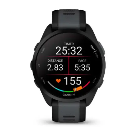 Смарт-часы Garmin Forerunner 165 Black/Slate Gray (010-02863-20)
