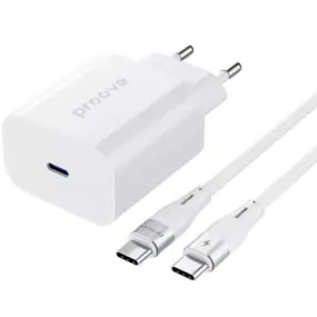 Сетевое зарядное устройство Proove Rapid 30W White (WCRP30012202)