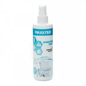 Очисний спрей Maxxter для пластику, 250 мл (CS-PL250-01)