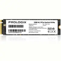 Накопитель SSD  256GB Prologix S380 M.2 2280 PCIe 3.0 x4 NVMe TLC (PRO256GS380)