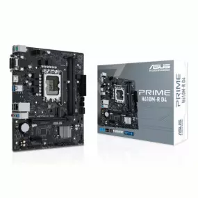 Материнская плата Asus Prime H610M-R D4-SI Socket 1700