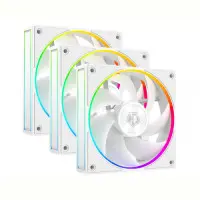 Вентилятор ID-Cooling AF-127-ARGB-W Trio, 120x120x27мм, 4-pin PWM, White
