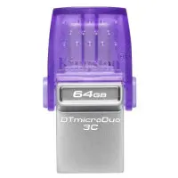 Флеш-накопичувач USB3.2 64GB Type-C Kingston DataTraveler microDuo 3C (DTDUO3CG3..