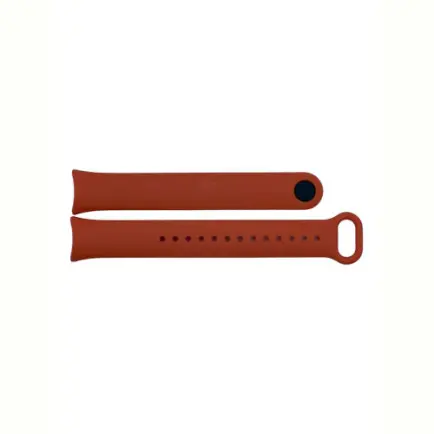 Силіконовий ремінець BeCover для Xiaomi Mi Smart Band 9 Apricot (711933)