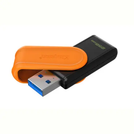 Флеш-накопитель USB3.2 256GB Kingston DataTraveler Exodia S Black/Orange (DTXS/256GB)
