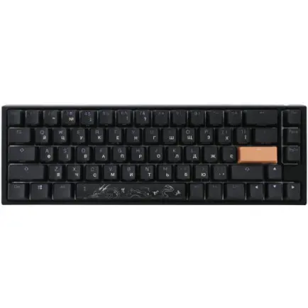 Клавиатура Ducky One 3 SF Cherry MX Red RGB UA USB Black (DKON2167ST-RUAPXCLAWSC1)