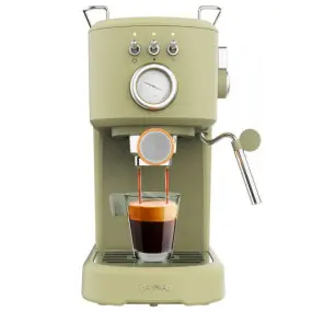 Кофеварка Cecotec Power Espresso 20 Retro Green (CCTC-01723)