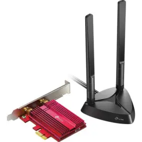 Беспроводной адаптер TP-Link Archer TX3000E (AX3000, PCIe, Wi-Fi 6, Bluetooth 5.0, OFDMA, MU-MIMO)