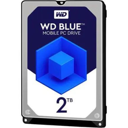 Накопитель HDD 2.0TB WD Blue 5400rpm 128MB (WD20SPZX)