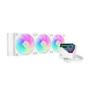 Система водяного охлаждения DeepCool LT360 ARGB White (R-LT360-WHAMNC-G-1)