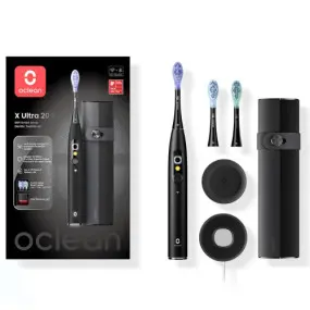 Умная зубная электрощетка Oclean X Ultra 20 Set Electric Toothbrush Black (6970810557107)