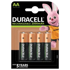 Аккумулятор Duracell DX1500 Ni-MH AA/HR06 2500 mAh BL 4шт