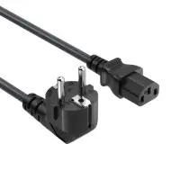 Кабель питания ColorWay CEE7/7-C13, 1.8 м, Black (CW-CBP082-BK)